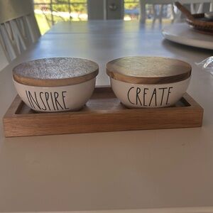 Rae Dunn inspire and create bowl